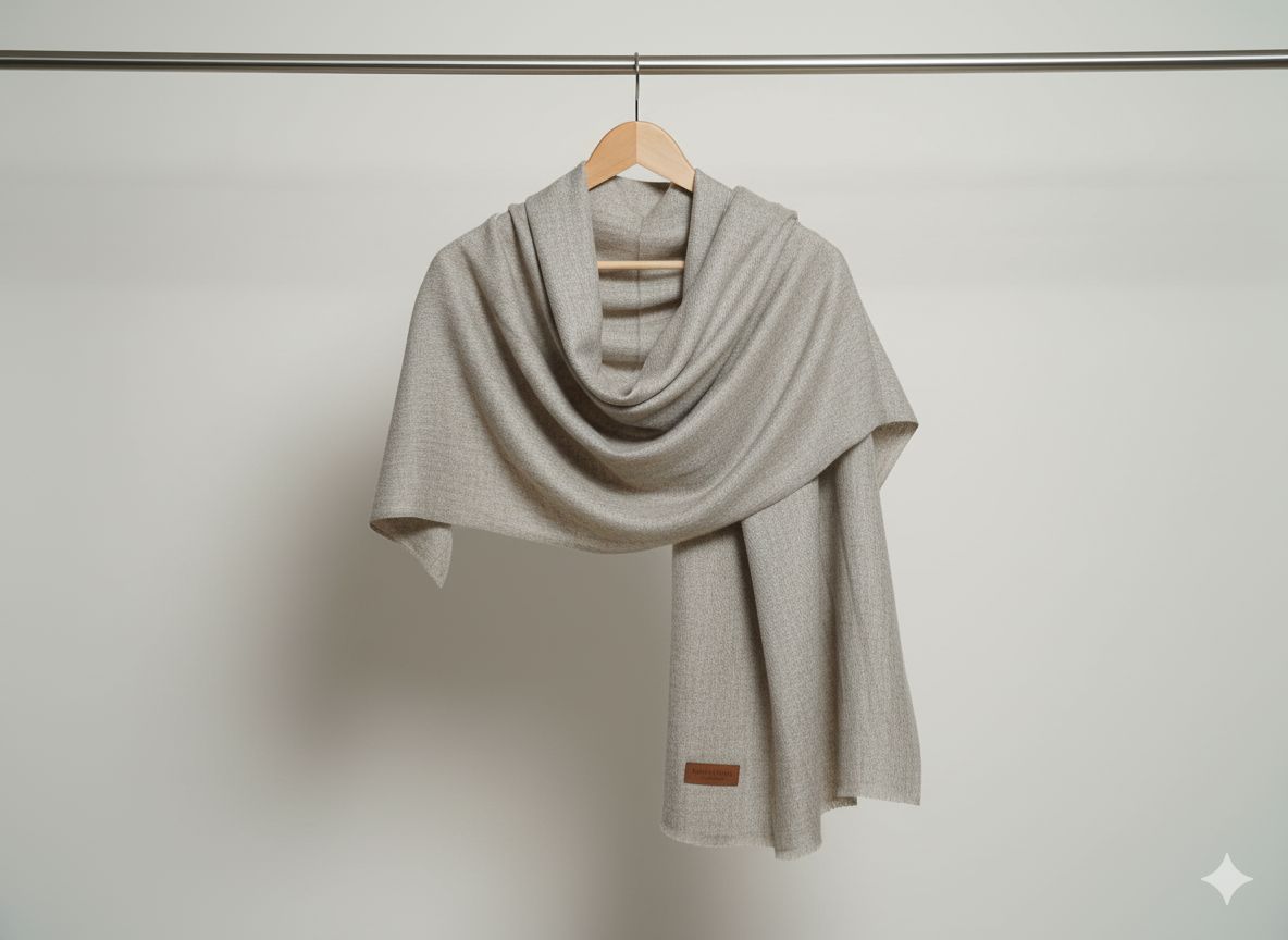 WOOL SHAWL BY |TANA BANA| SOFT IN TOUCH