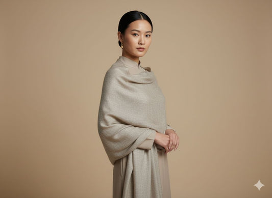 WOOL SHAWL BY |TANA BANA| SOFT IN TOUCH