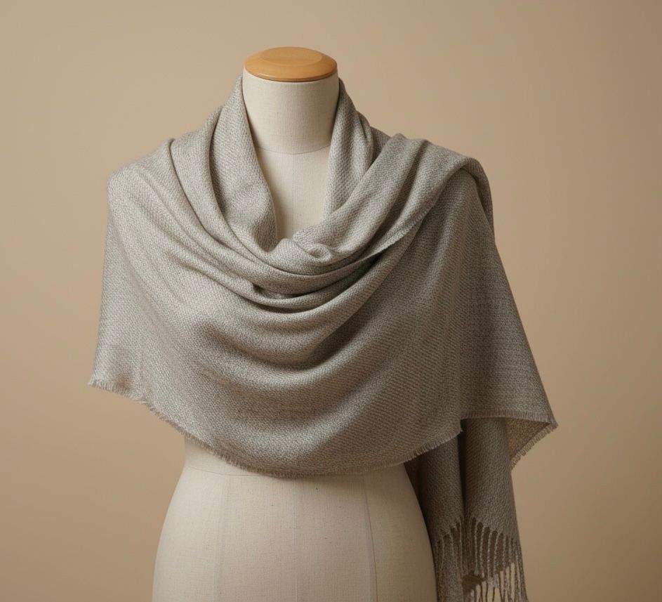 WOOL SHAWL BY |TANA BANA| SOFT IN TOUCH